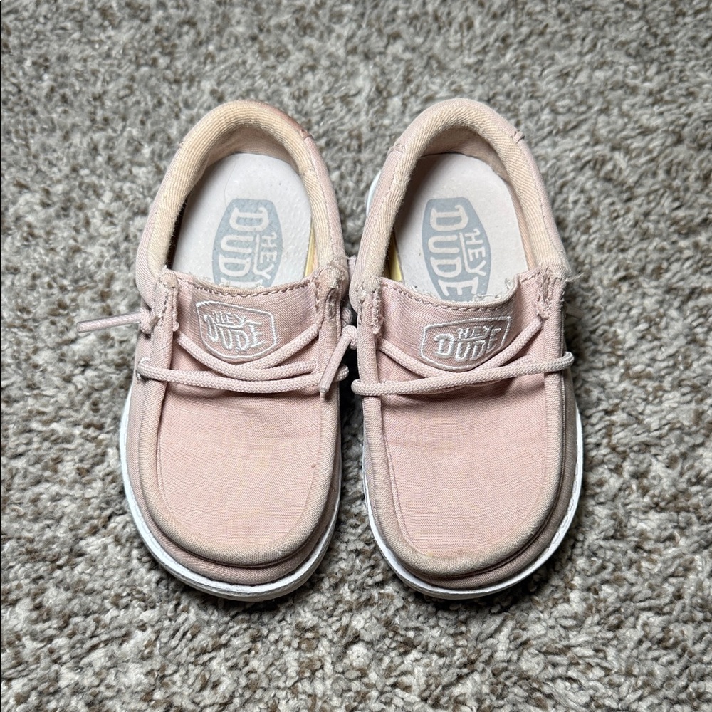 Hey Dude Kids Sneakers - Light Pink